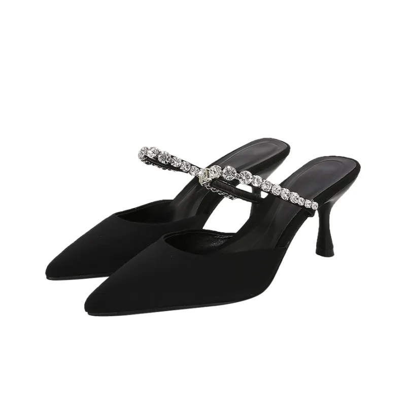 TADSW Rubber Sole Slip Resistant Closed Toe Slippers Women's-1