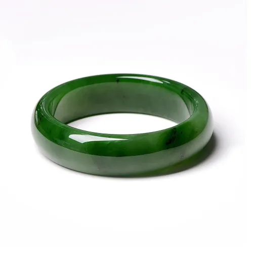 Cuiya Golden Building Hetian Jade Bangles Jasper Women's