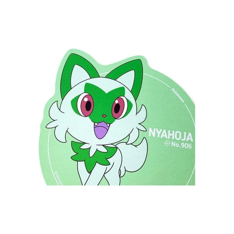 POKEMON Natural Rubber Polyester Pokémon, Meowth King Mouse Pads-2