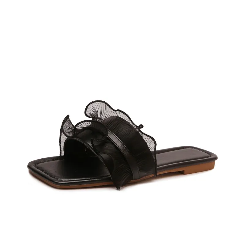 Alxnan Odor Resistant Slide Slippers Women's Box-8
