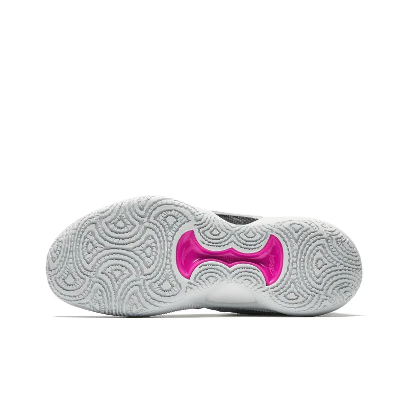 ANTA Sharp Edge 2 Basketball Shoes Men Low Top White Purple-7