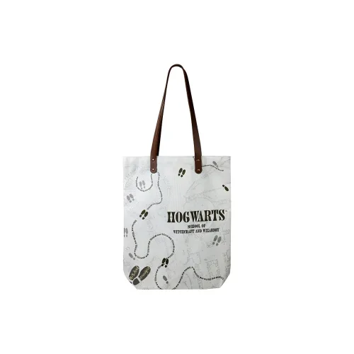 HARRY POTTER Canvas Bag, Tote Bag, Shoulder Bag Unisex White