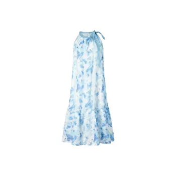 OZVO Sleeveless Dresses Women's Blue