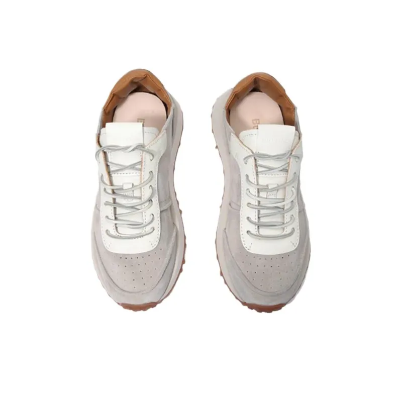BUTTERO SPIAGGIA Abrasion Resistant Low Top Casual Shoes Men's Gray-2
