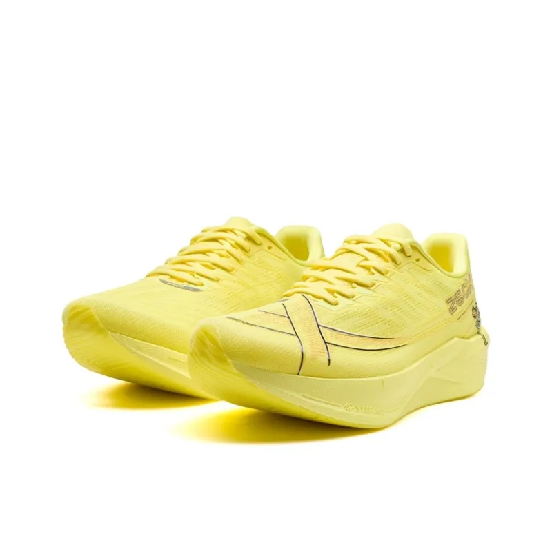 XTEP 260X 2.0 Running Shoes Men Low Top Light Yellow Cream/Black-3