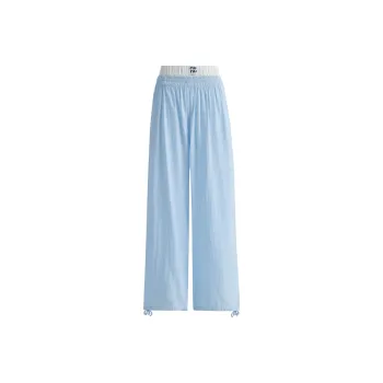 DUATOGE Casual Pants Men Blue 