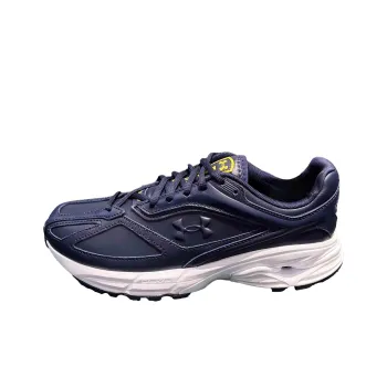 Under Armour Non slip Lightweight Low Top Casual Shoes Men's Navy Blue