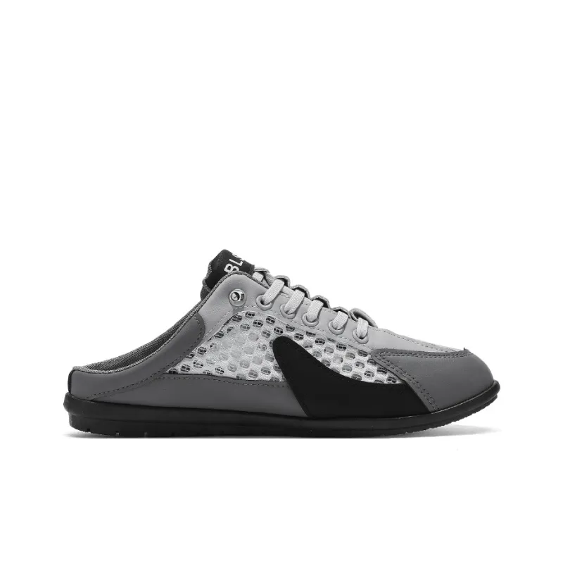 Kuding Skateboard Shoes Men Low Top Gray/Beige/White-8