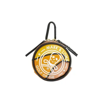 MARK & LONA Artificial Leather Coin Purse Unisex Orange