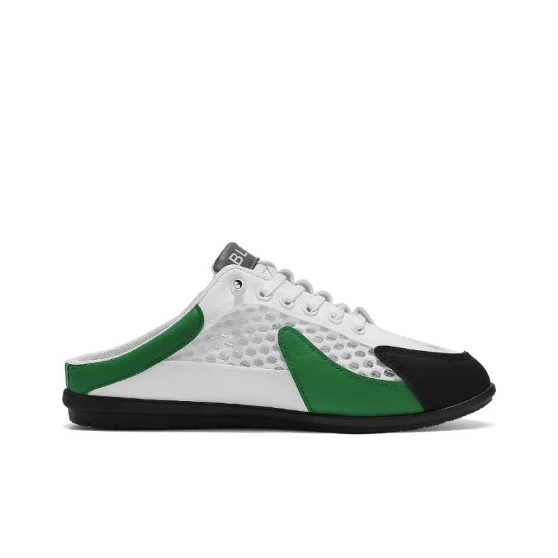 Kuding Skateboard Shoes Men Low Top Gray/Beige/White-5