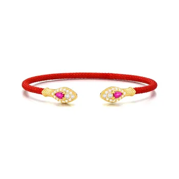 Ji Zhi S925 Silver Bangles Women's