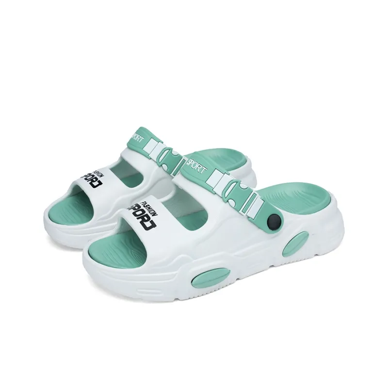 LONGDUIZHANG Slip Resistant Odor Resistant Abrasion Resistant Cushioning Slide Slippers Unisex-6