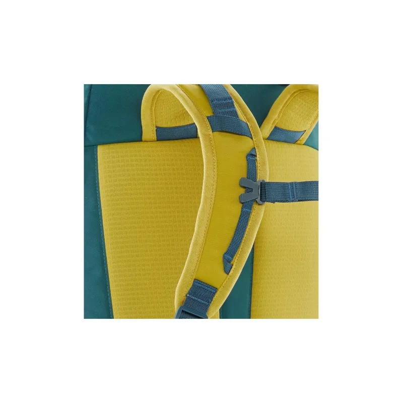 Patagonia Polyester Backpack Unisex Wetland Blue & Yellow-4