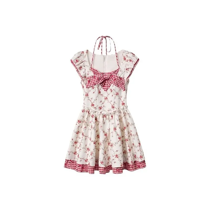 DOSOHEB Short Sleeved Dress Women's-0