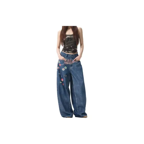 T IRA Jeans Unisex Blue