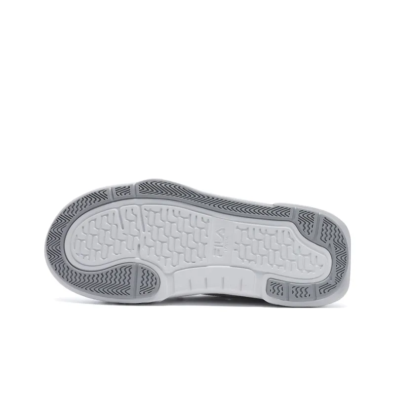 FILA Fosso Chuanxing Shoes Abrasion Resistant Low Top Canvas Shoes Men's Gray-4