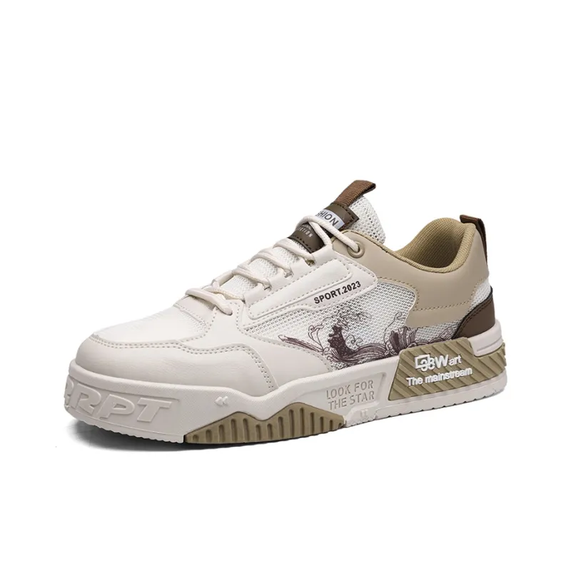 LONGDUIZHANG Slip Resistant Cushioning Abrasion Resistant Low Top Skateboard Shoes Unisex-1