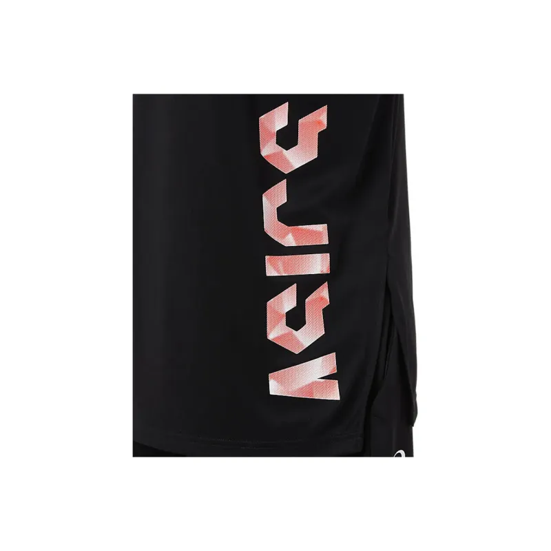 Asics Polo Shirts Men Black-4