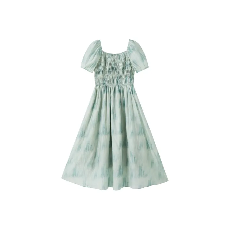 XIANGYING Short Sleeved Dress Women's-2