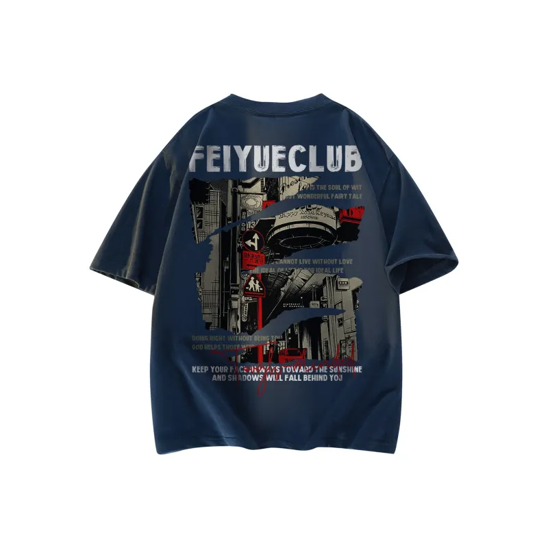 Feiyue T Shirts Unisex-4
