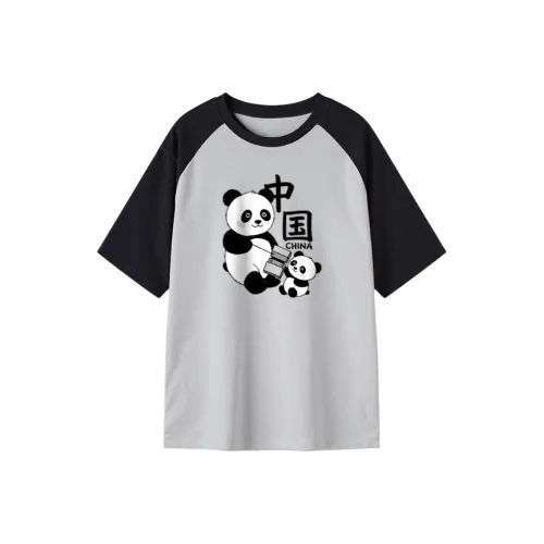FAIRWHALE Drop Shoulder Sleeve T Shirt Women's