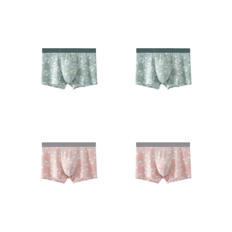 LUYOUYE Underpants Men's 4 Pack-4