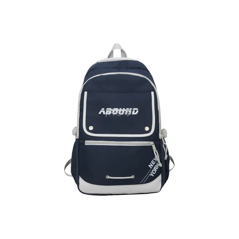 Yalu Nylon Backpack Regular Unisex Multicolor-6