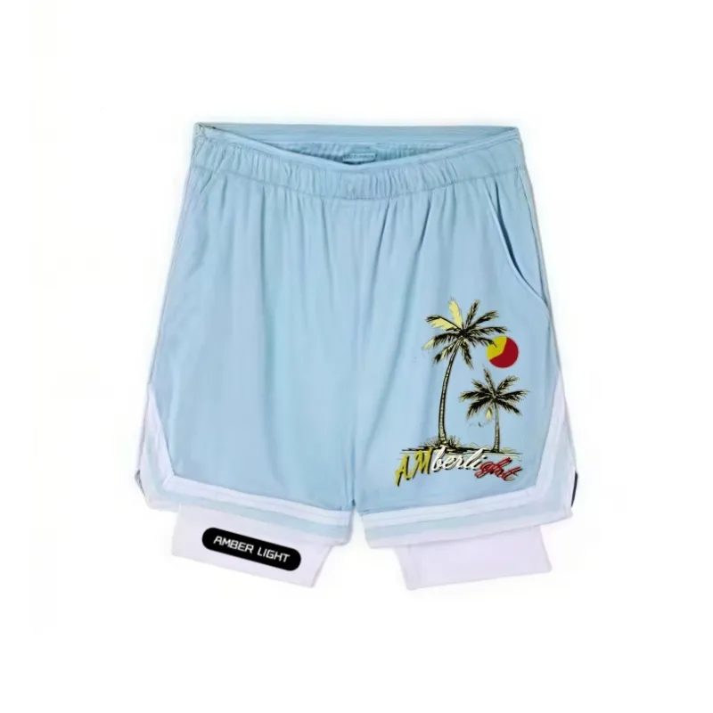 AMBER LIGHT Sports Shorts Unisex-4