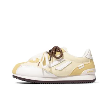 NSTCU Slip Resistant And Breathable Low Top Casual Shoes Women's Yellow