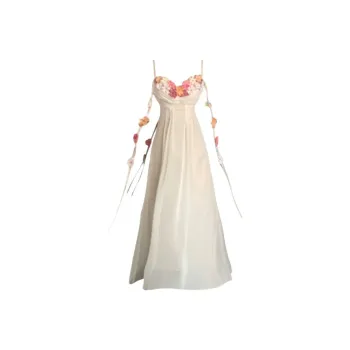 FLIM Slip Dresses Women's Apricot