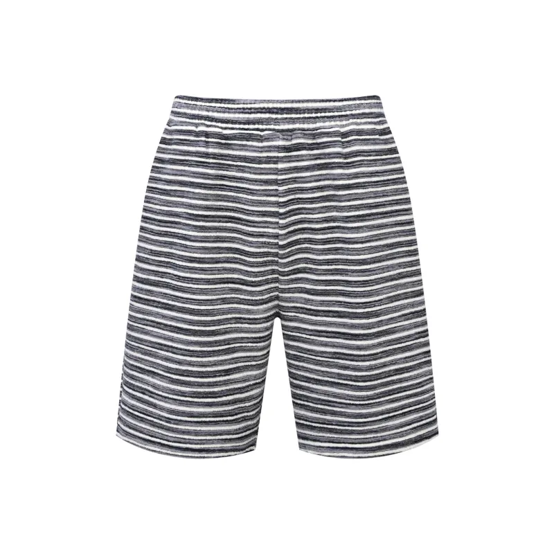 BIRTH OF ROYAL CHILD SS25 Casual Shorts Men's Ecru/Purple Gray-5