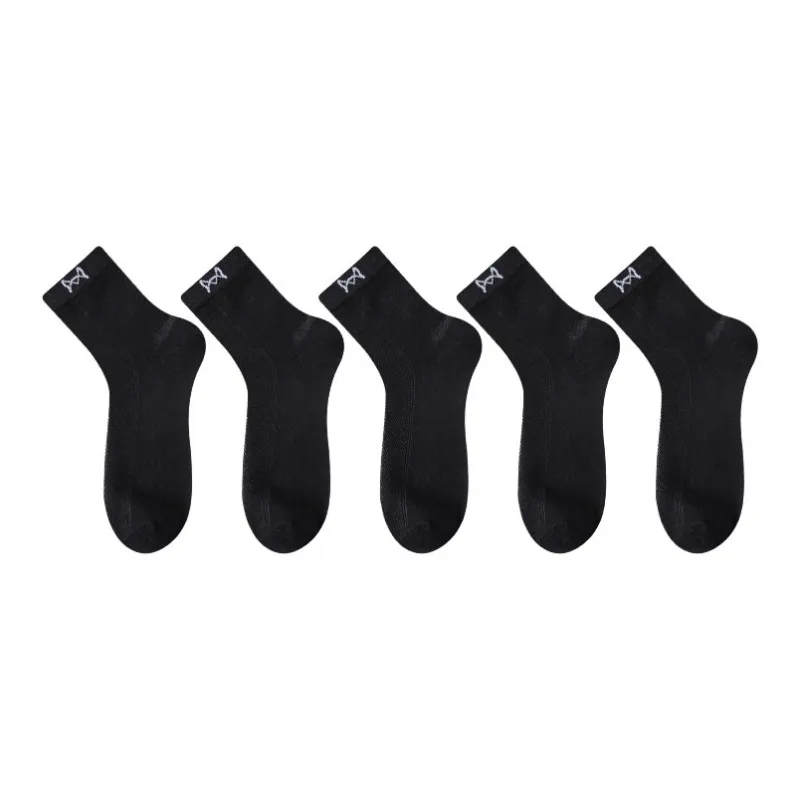 MIIOW Cool One Summer Series Mid Calf Socks Men's 5 Pack-34