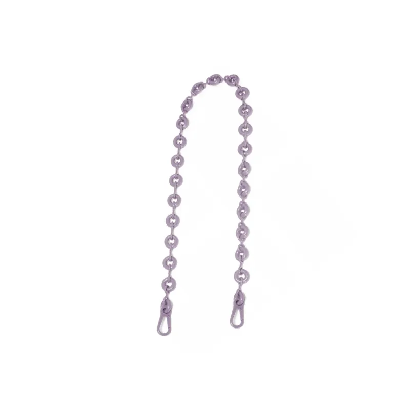 LOEWE Brass Chain Belt Shoulder Strap Bag Strap Women's Light Purple-1