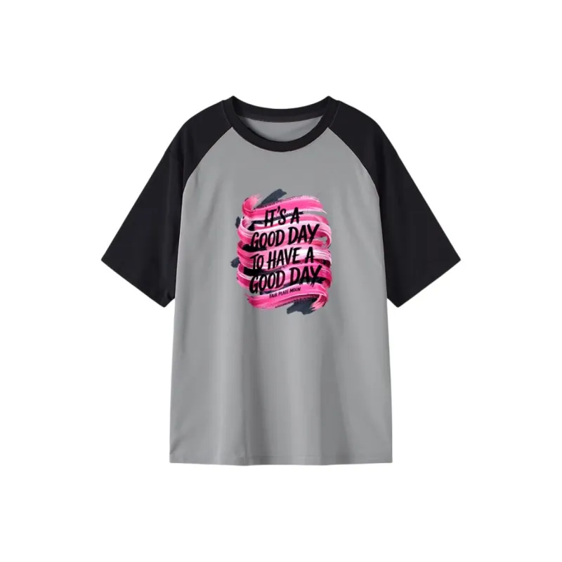 FAIRWHALE Drop Shoulder Sleeve T Shirt Women's-12