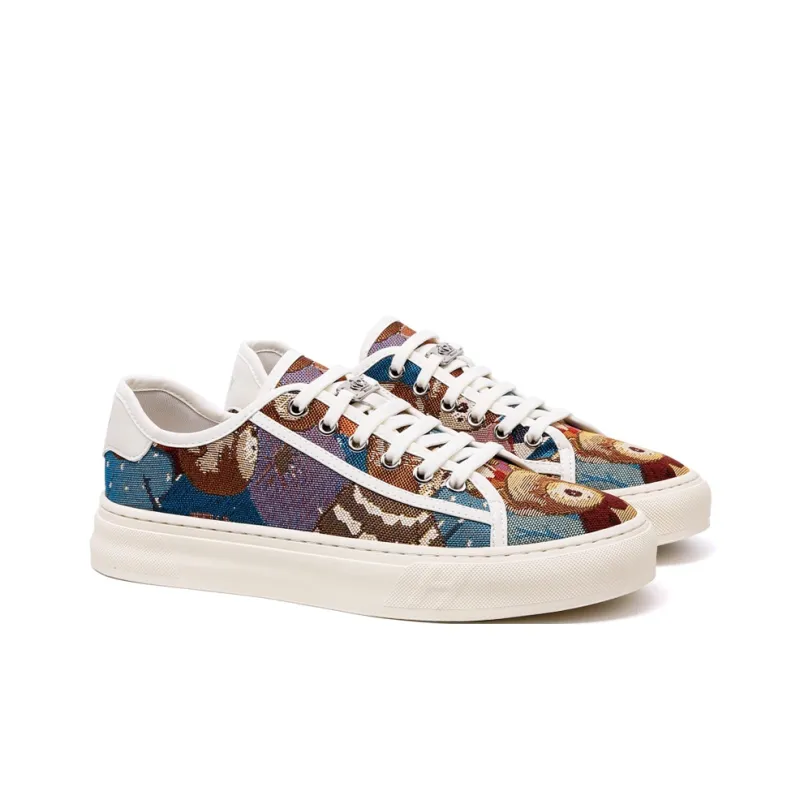 PALMPOLO Breathable Low Top Skateboard Shoes Men's Iridescent-2