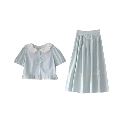 IQC Two Piece Skirt Sets Women's
