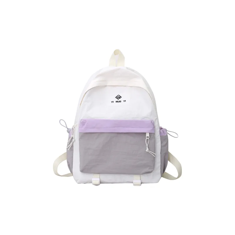 Kewuku Nylon Backpack Unisex Multicolor-4