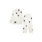Long-Sleeved Buttoned Jade Lotus Women's Matching Set