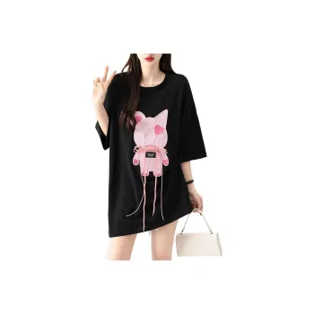 HTHK Drop Shoulder Sleeve T Shirt Women's