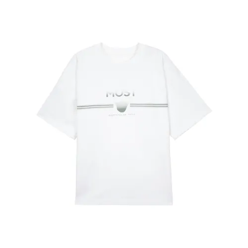 MOST T Shirts Men White