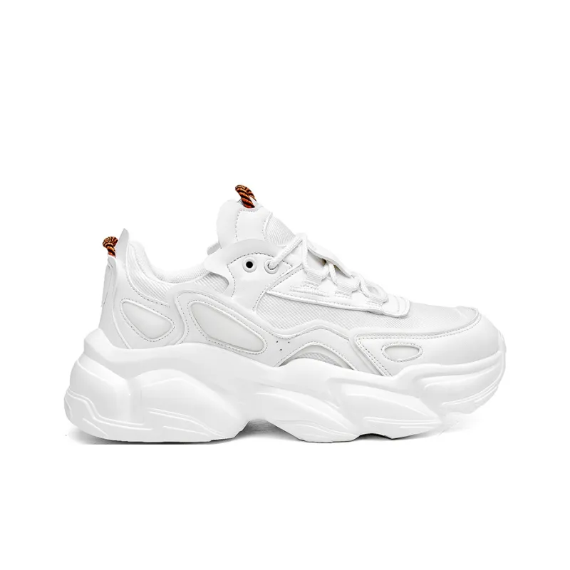 AMICNIEGD Anti Slip Wear Resistant Low Top Chunky Sneakers Unisex-1