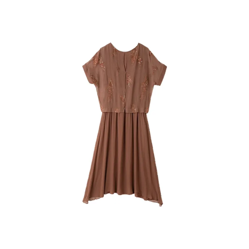 To The West Short Sleeved Dress Women's-1