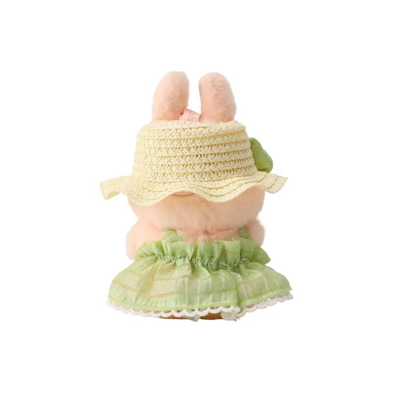 [Modified Doll] POP MART Labubu THEMONSTERS Sitting Party Collection, Vinyl 2.0 Puffy Skirt Bowknot Hang Tag Box 15cm-8
