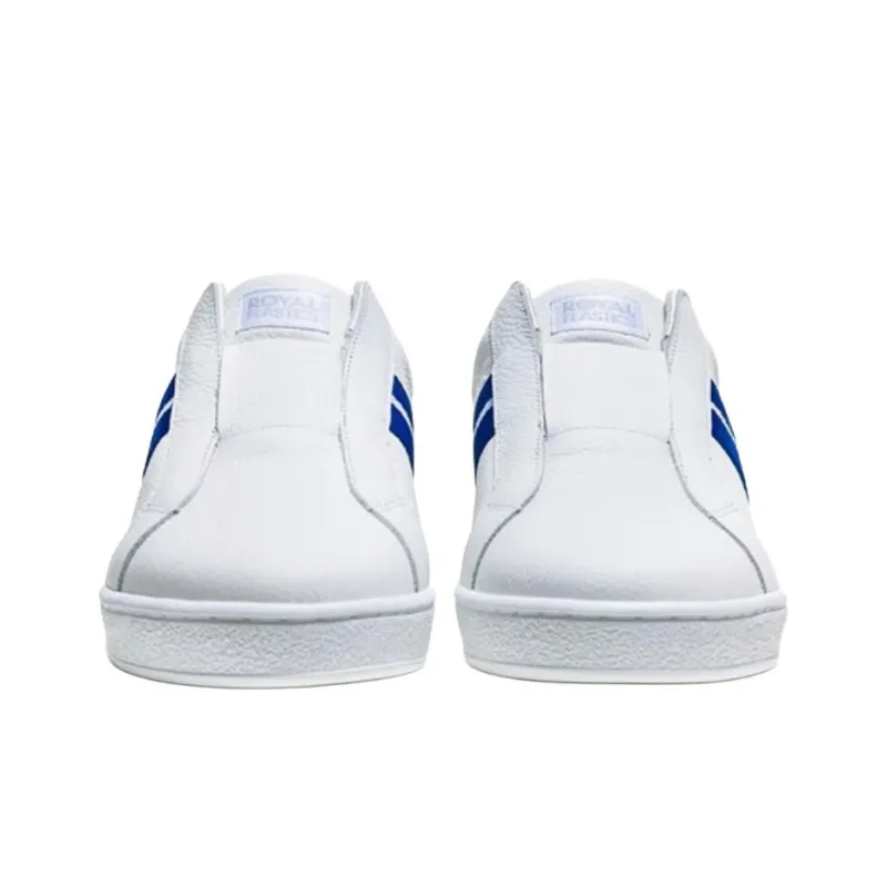 ROYAL ELASTICS BISHOP Abrasion Resistant Low Top Skateboard Shoes Women's White Blue-3