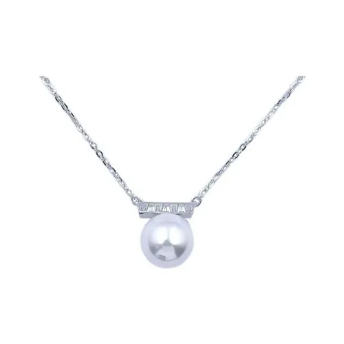 KING TAI SANG S925 Silver Necklaces Unisex