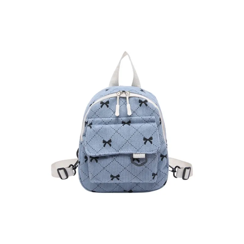 Yalu Nylon Backpack Regular Women's White/Pink/Brown/Gray/Blue-19