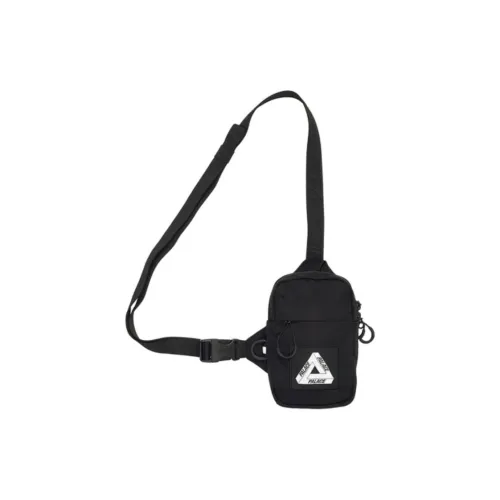 PALACE Polyester Shoulder Bag, Crossbody Bag, Sling Bag Unisex Black