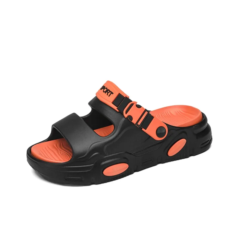 LONGDUIZHANG Slip Resistant Odor Resistant Abrasion Resistant Cushioning Slide Slippers Unisex-9