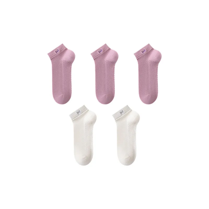 MIIOW Cool One Summer Series Ankle Socks Women's 5 Pack-24