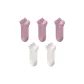 5 Pack[3 Pink 2 Ecru]